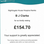 Nightingale House Hospice Donation