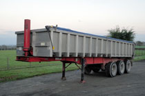 Aggregate Tipper available from B.J.Clarke Haulage Contractors in Wrexham & Chester