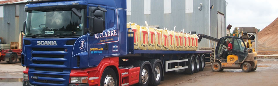 Haulage Vehicles available from B.J.Clarke in Wrexham & Chester