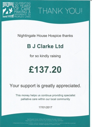 Nightingale House Hospice Donation