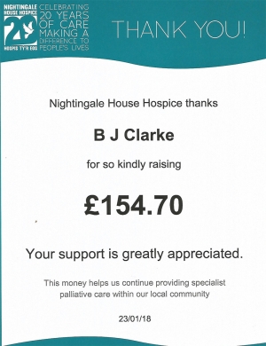 Nightingale House Hospice Donation